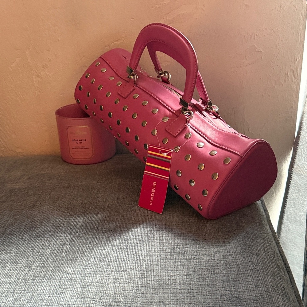 HOT PINK BCBG SATCHEL